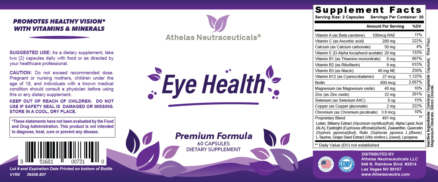 Eye Health Support Formula Capsules