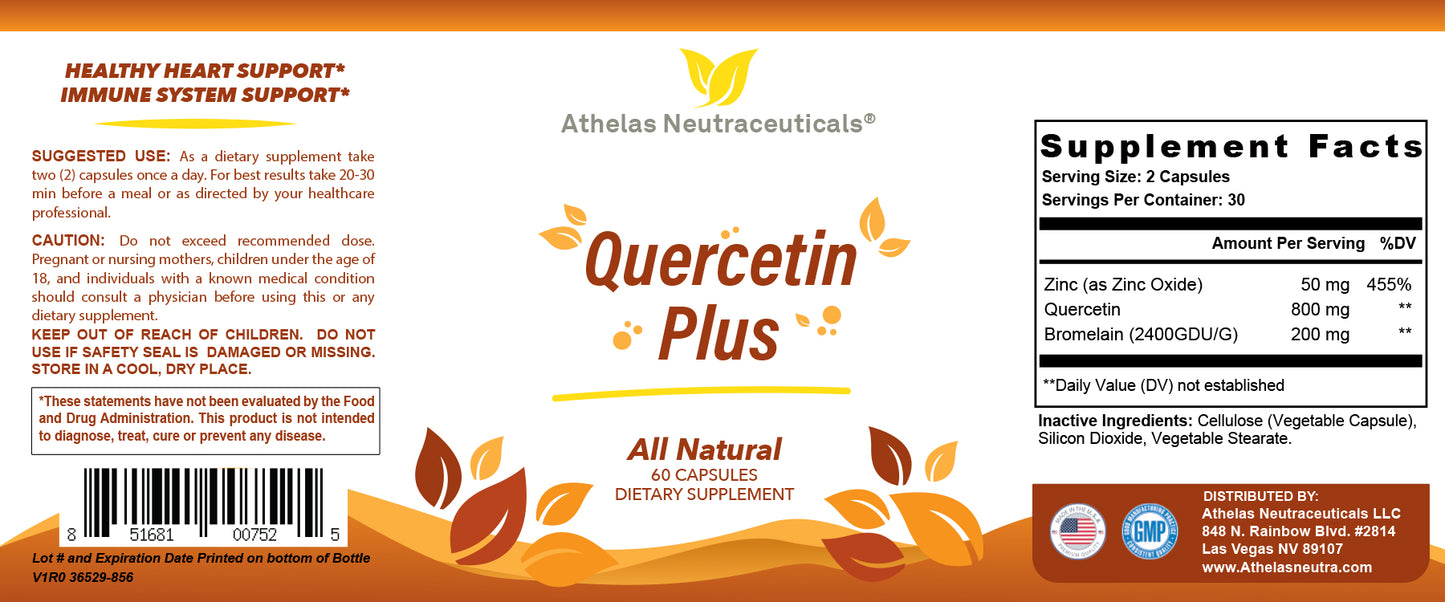 Quercitin Plus - Immune and Inflammation Support