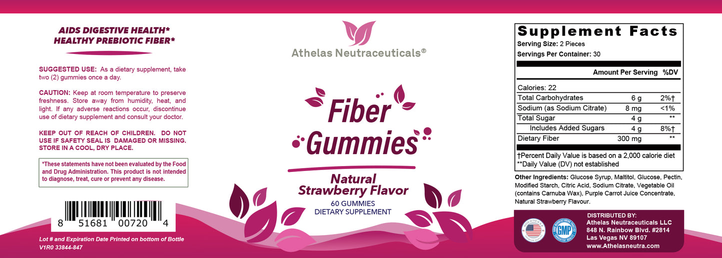 Fiber Gummies - 300mg Fiber Gummy