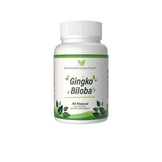 Gingko Biloba Leaf Powder 600mg - Plus Red Panax Ginseg