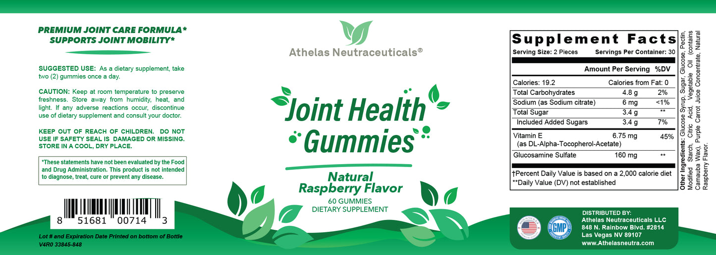 Joint Health Gummies - Tasty Joint Support