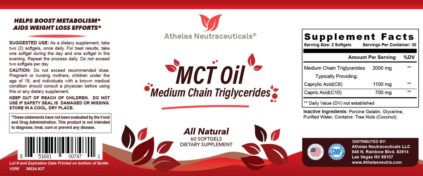 MCT Oil - Energy and Metabolism Support