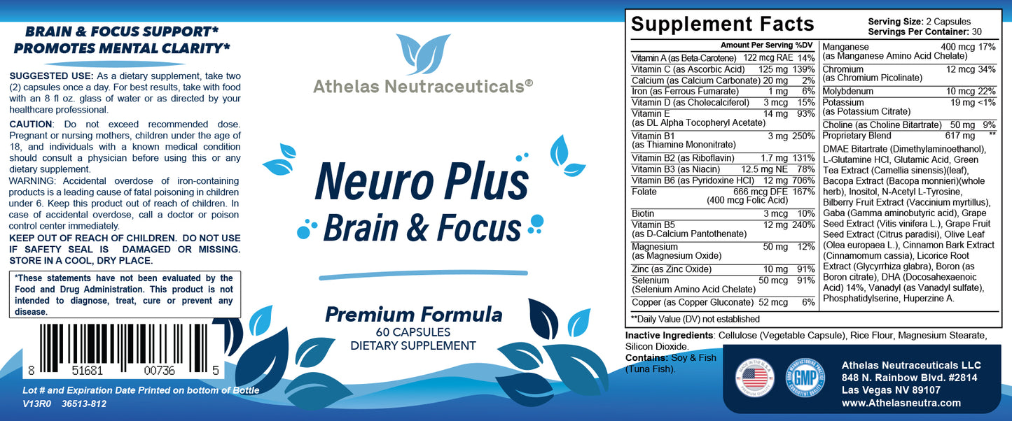 Neuro Plus - Brain and Focus Support