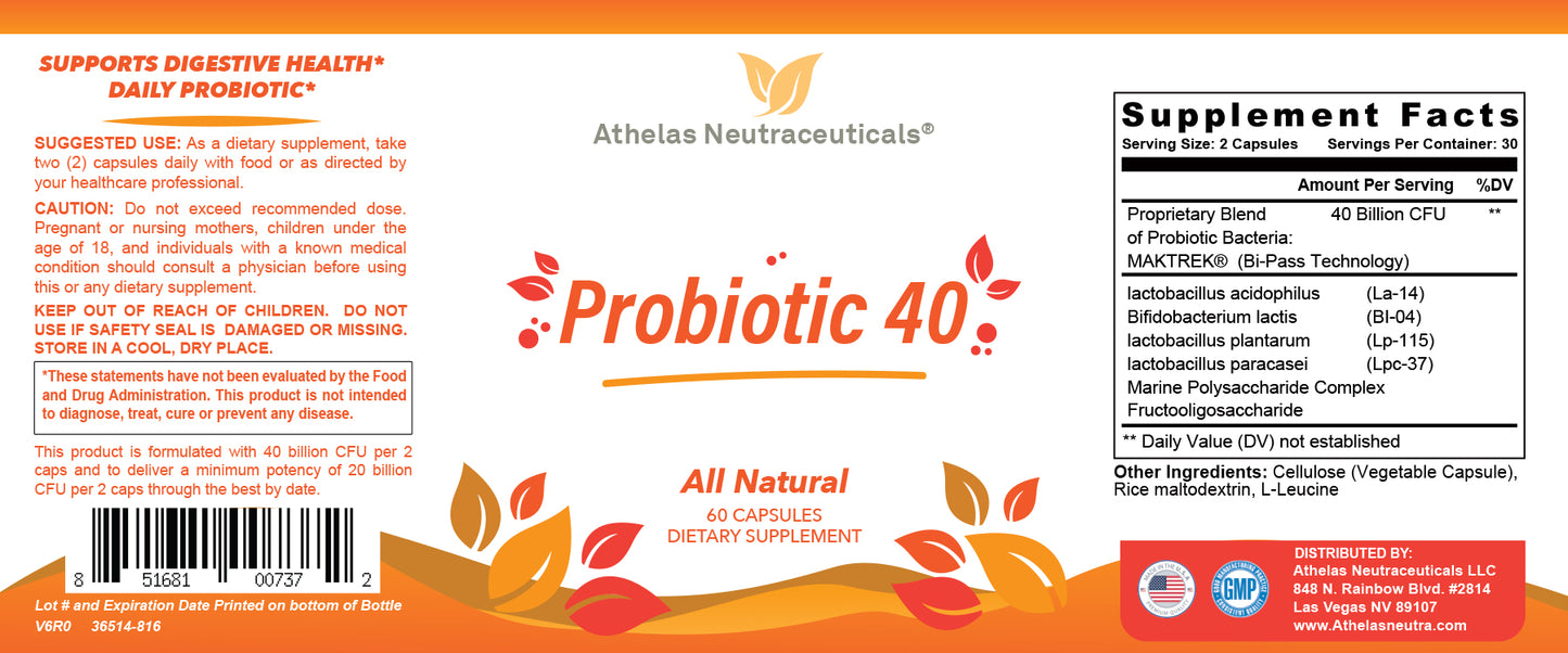 Probiotic Capsules - Probiotic Supplement